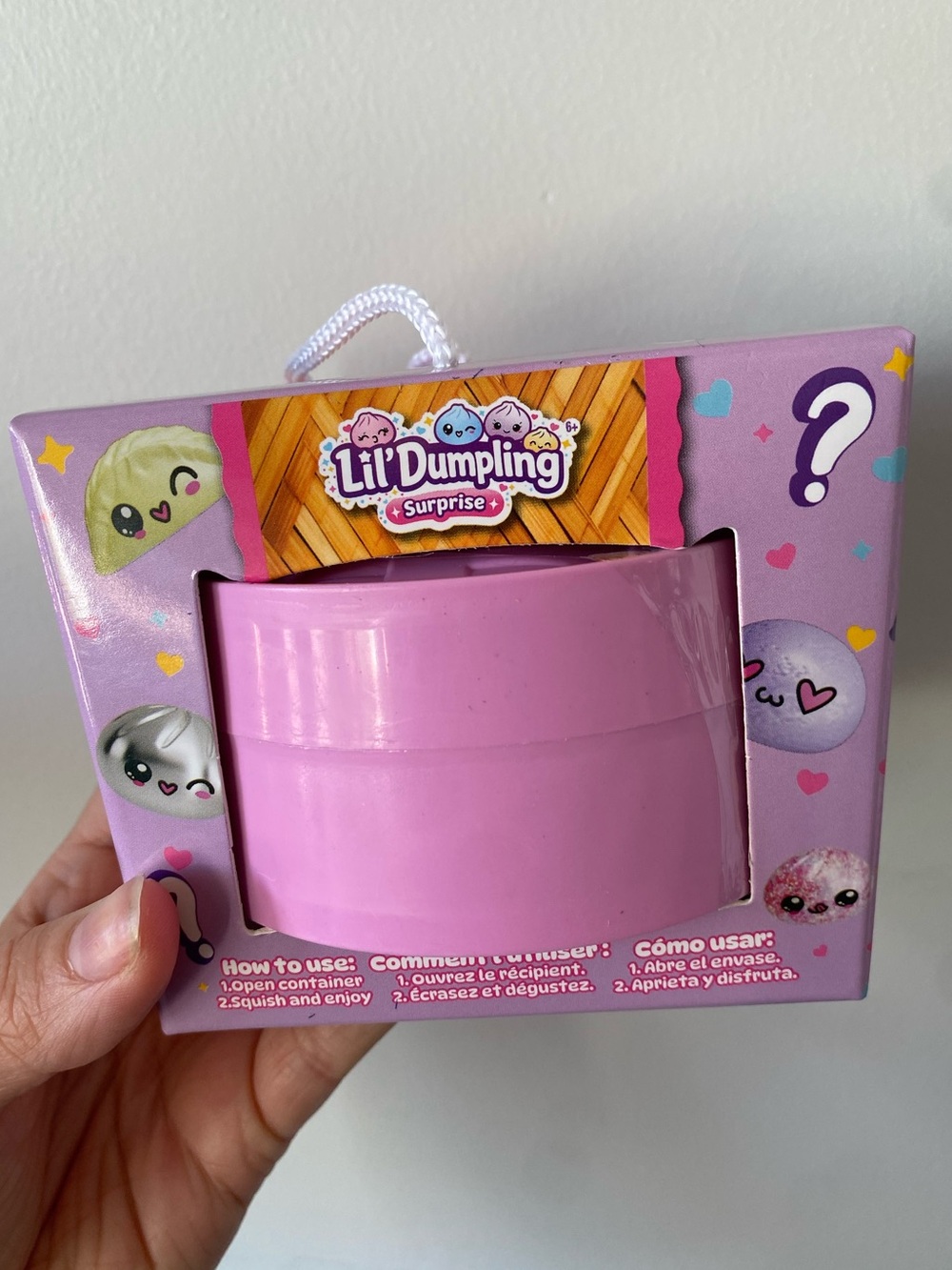 Squishy Surprise Lil Dumpling - Pink/
